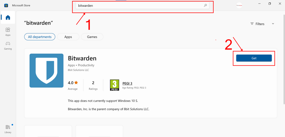 how to download bitwarden from microsoft store איך להוריד מנהל סיסמאות ביטוורדן